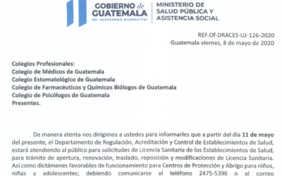 Cambios a Licencia Sanitaria