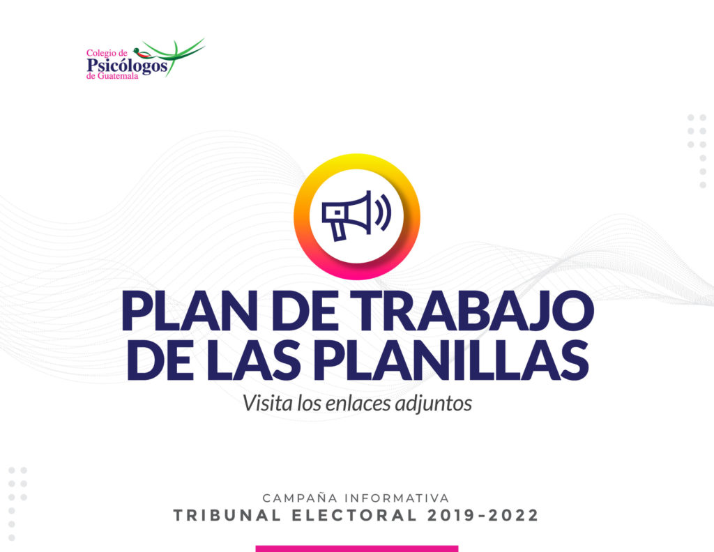 plan de trabajo