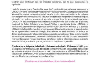VACUNACIÓN COVID- 19